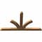 Ekena Millwork Richland Timber Gable Bracket, Western Red Cedar, 84"W x 49"H x 3 1/2"D x 5 1/2"F, 14/12 Pitch GBW084X49X0406RIC00SWR - alternate 5